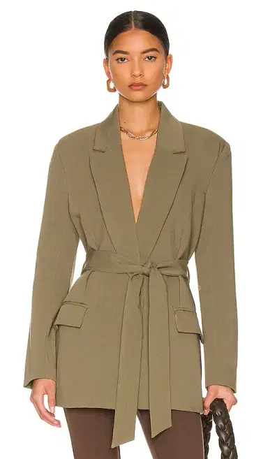 Bardot Belted Blazer | Thumbnail 1