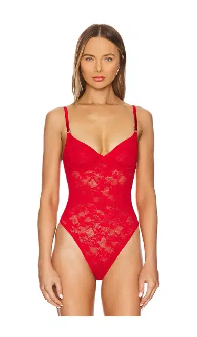 Fleur du Mal Le Stretch Lace Bodysuit | Thumbnail 2 Fleur du Mal Le Stretch Lace Bodysuit | Thumbnail 2