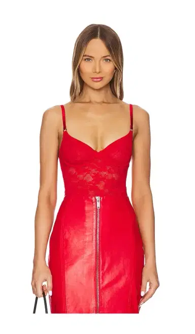 Fleur du Mal Le Stretch Lace Bodysuit | Thumbnail 1 Fleur du Mal Le Stretch Lace Bodysuit | Thumbnail 1