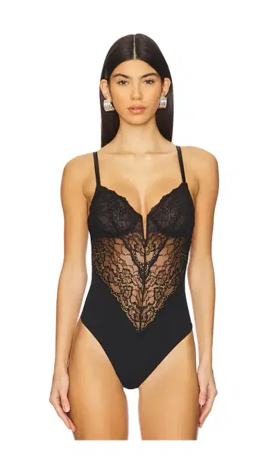 Fleur du Mal Bianca Lace Bodysuit | Thumbnail 2 Fleur du Mal Bianca Lace Bodysuit | Thumbnail 2