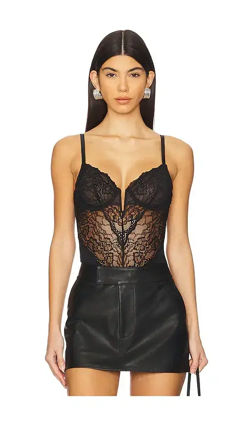 fleur du mal Bianca Lace Bodysuit