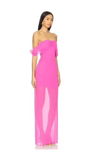 Amanda Uprichard Darien Maxi Dress | Thumbnail 2
