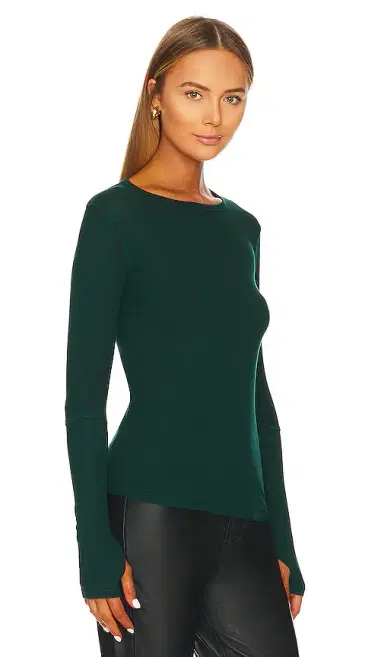 Michael Lauren Everett Long Sleeve Thumbhole Tee | Thumbnail 2