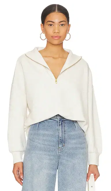 Varley Hawley Half Zip Sweatshirt | Thumbnail 1 Varley Hawley Half Zip Sweatshirt | Thumbnail 1