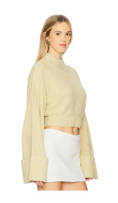 WeWoreWhat Cropped Turtleneck Sweater | Thumbnail 2 WeWoreWhat Cropped Turtleneck Sweater | Thumbnail 2