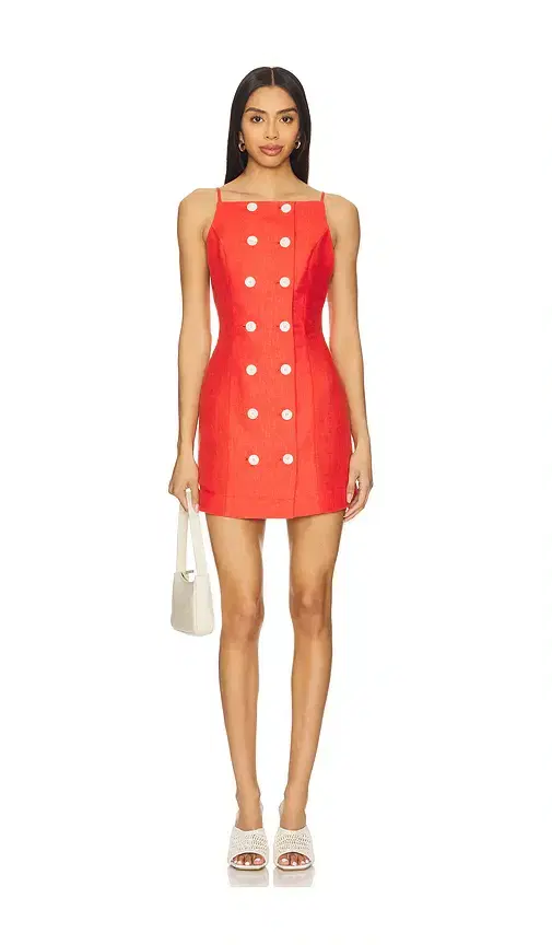 Double Breasted Tank Dress