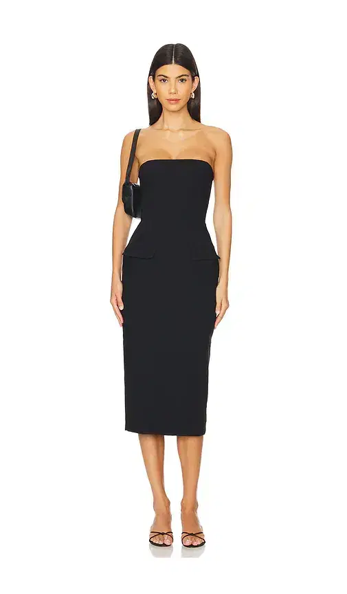 Amanda Uprichard x REVOLVE Strapless Bethany Midi Dress