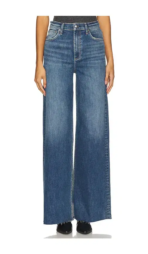 Flexi Sofie High Rise Wide Leg Jeans