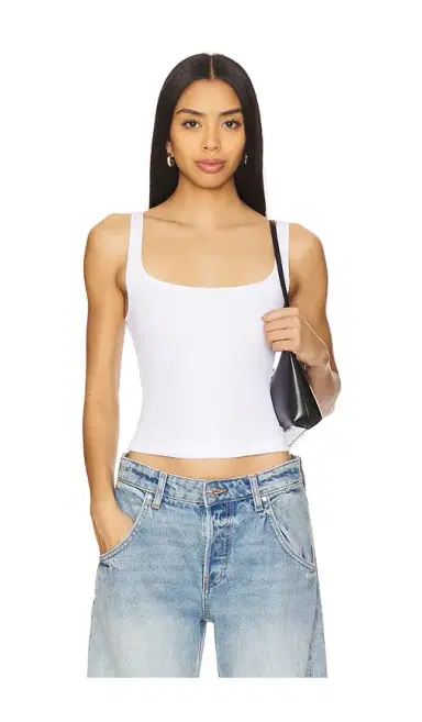 LNA Scoop Ribbed Tank | Thumbnail 1 LNA Scoop Ribbed Tank | Thumbnail 1