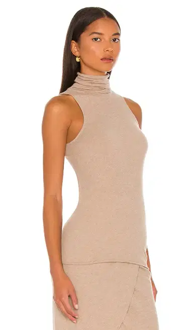 ENZA COSTA Cashmere Halter Turtleneck | Thumbnail 2 ENZA COSTA Cashmere Halter Turtleneck | Thumbnail 2