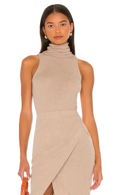 ENZA COSTA Cashmere Halter Turtleneck | Thumbnail 1 ENZA COSTA Cashmere Halter Turtleneck | Thumbnail 1