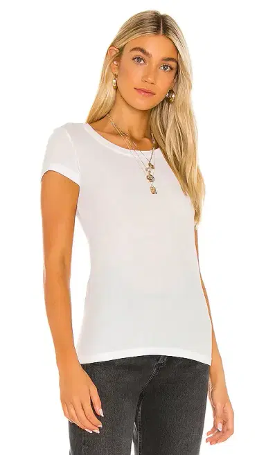 L'AGENCE Cory Scoop Neck Top | Thumbnail 2