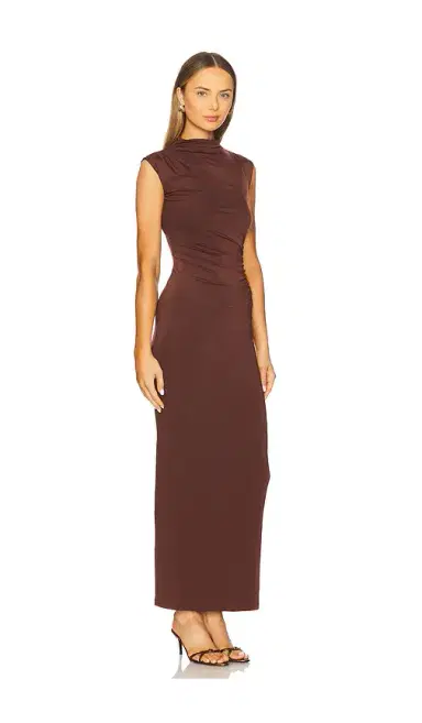 Nookie Olivia High Neck Midi Dress | Thumbnail 2