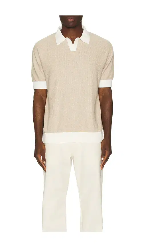 Texture Knit Polo