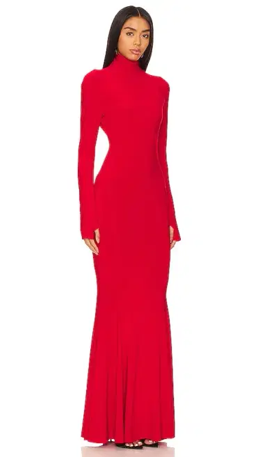 Norma Kamali x REVOLVE Turtle Fishtail Gown | Thumbnail 2 Norma Kamali x REVOLVE Turtle Fishtail Gown | Thumbnail 2
