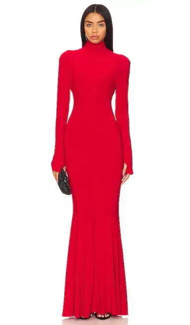Norma Kamali x REVOLVE Turtle Fishtail Gown | Thumbnail 1 Norma Kamali x REVOLVE Turtle Fishtail Gown | Thumbnail 1