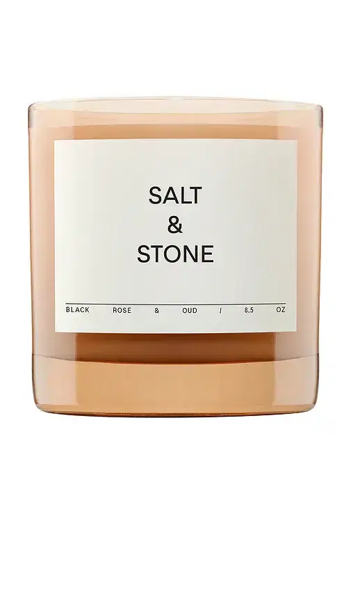 SALT & STONE Black Rose & Oud Candle
