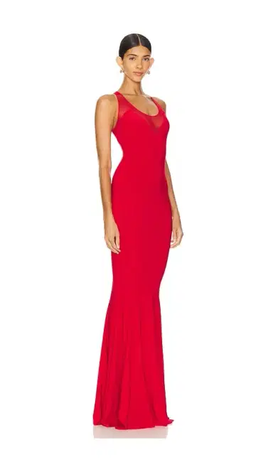 Norma Kamali Racer Fishtail Gown | Thumbnail 2