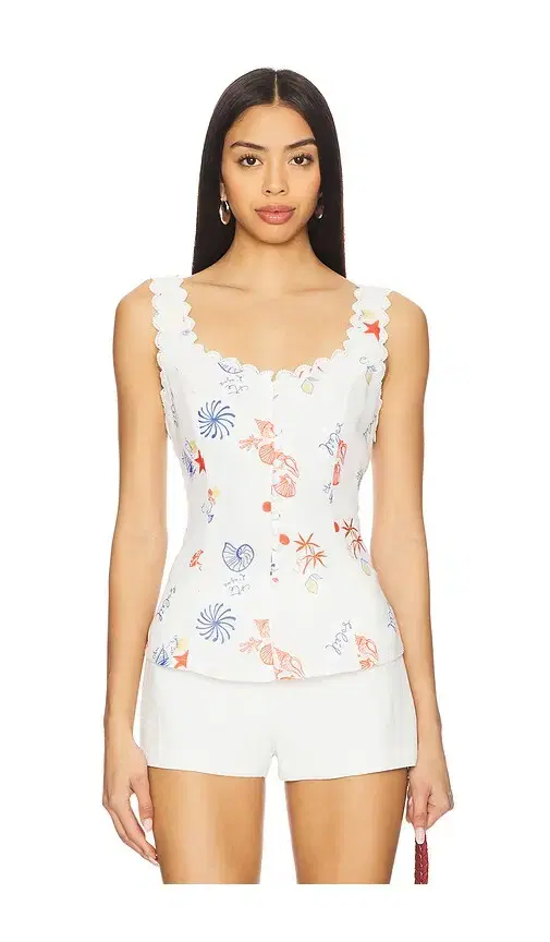 Line & Dot Reeta Top