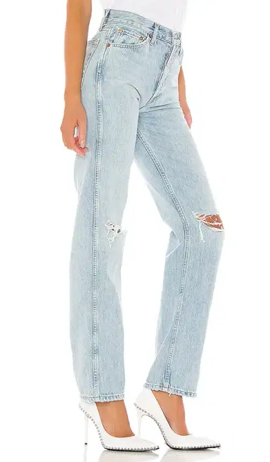 RE/DONE Originals High Rise Loose Jeans | Thumbnail 2 RE/DONE Originals High Rise Loose Jeans | Thumbnail 2