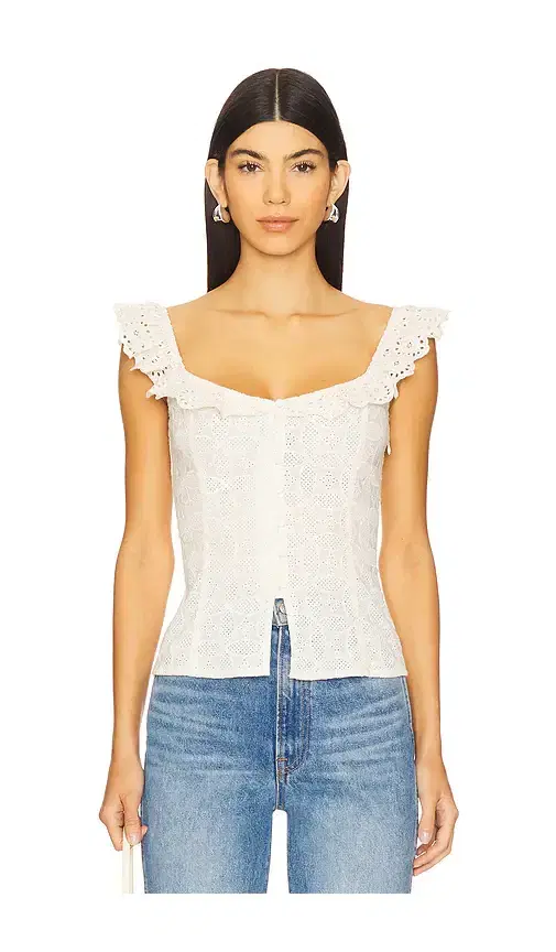 Line & Dot Aurelia Top