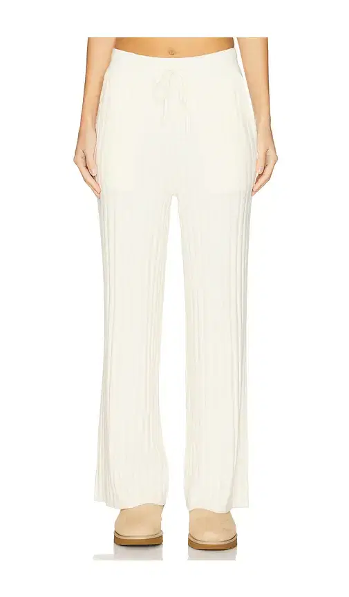 Varley Simeon Wide Rib Knit Trouser