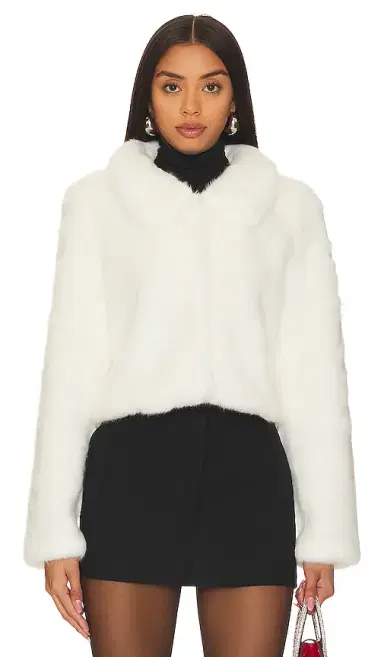 Unreal Fur Tirage Cropped Jacket | Thumbnail 1 Unreal Fur Tirage Cropped Jacket | Thumbnail 1