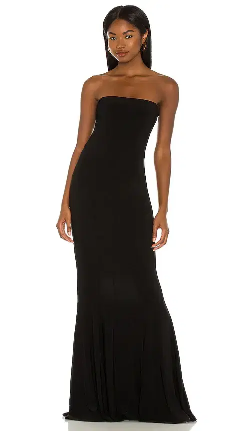 Norma Kamali x REVOLVE Strapless Fishtail Gown
