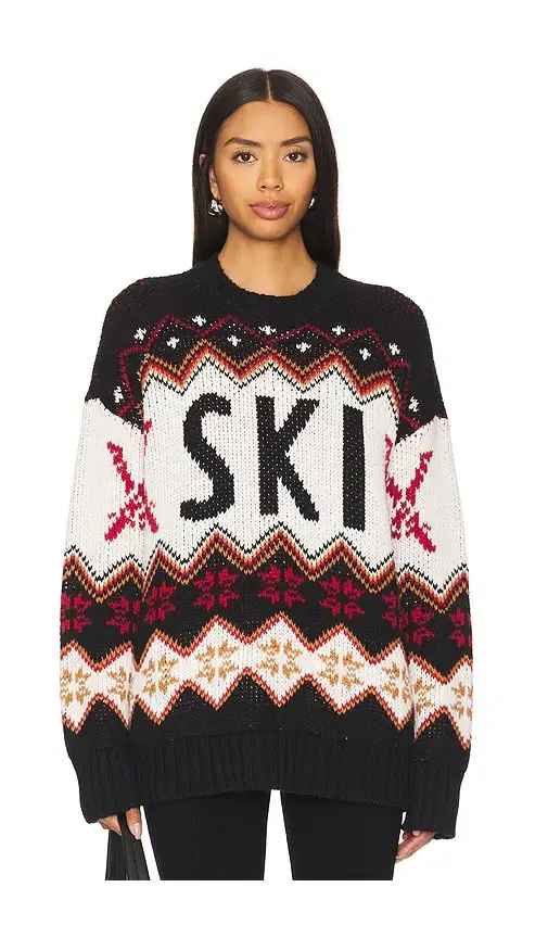 Ski In Sweater