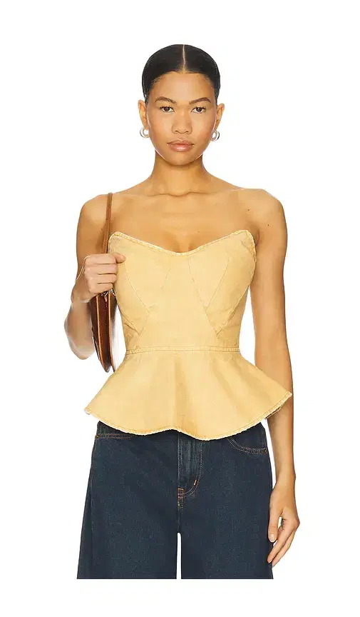 AFRM The Princess Peplum Top