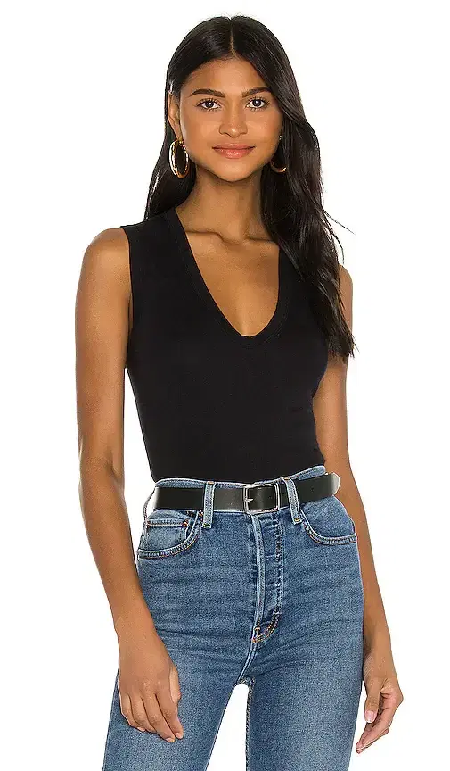 Supima Sleeveless U Tank