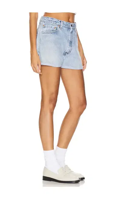 aligrace Baggy Denim Hot Short | Thumbnail 2