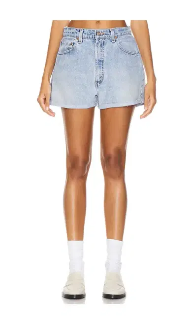 aligrace Baggy Denim Hot Short | Thumbnail 1
