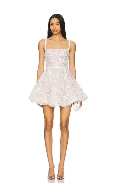 Bronx and Banco Midnight Bridal Sequin Mini Dress | Thumbnail 1