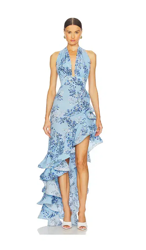 Bronx Banco Bronte Poppy Maxi Dress