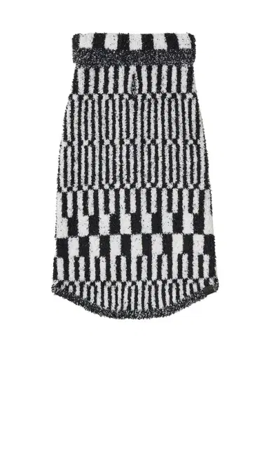 Barefoot Dreams CozyChic Abstract Check Pet Sweater | Thumbnail 1 Barefoot Dreams CozyChic Abstract Check Pet Sweater | Thumbnail 1