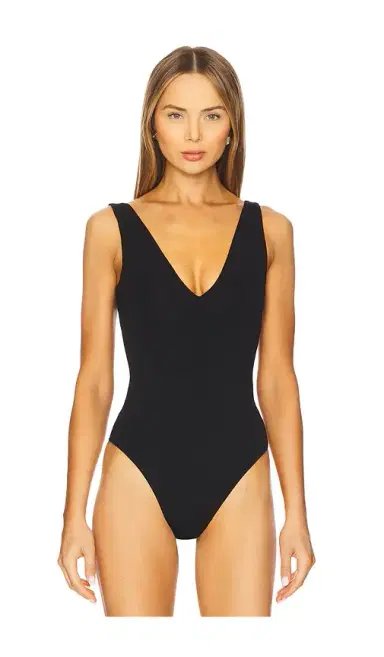 SANS FAFF Plunge V Bodysuit | Thumbnail 2