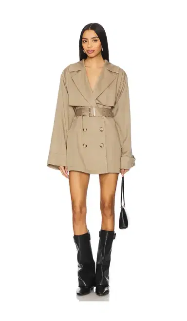SNDYS Victoria Mini Trench Dress | Thumbnail 1