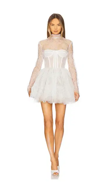 Bronx and Banco Maraya Arabella Lace Mini Dress | Thumbnail 1 Bronx and Banco Maraya Arabella Lace Mini Dress | Thumbnail 1