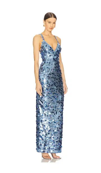 Bronx and Banco Allegra Sequin Maxi Dress | Thumbnail 2