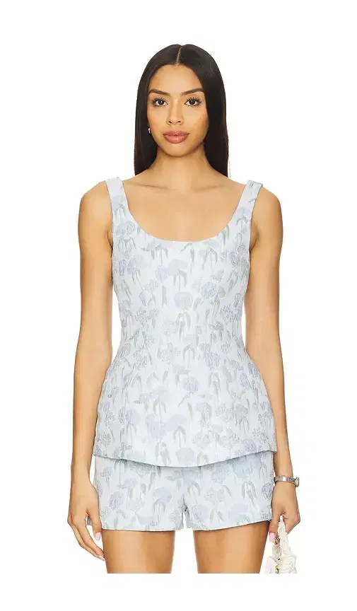 Amanda Uprichard Empire Top