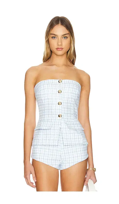 x REVOLVE Kourt Strapless Top