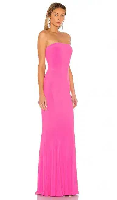 Norma Kamali x REVOLVE Strapless Fishtail Gown | Thumbnail 2 Norma Kamali x REVOLVE Strapless Fishtail Gown | Thumbnail 2