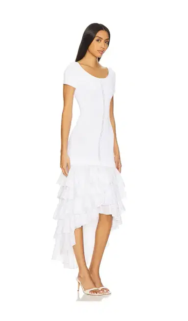 ALEJANDRA ALONSO ROJAS Knit Ruffle Dress | Thumbnail 2 ALEJANDRA ALONSO ROJAS Knit Ruffle Dress | Thumbnail 2