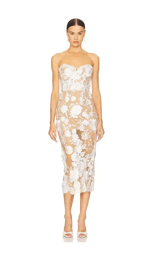 Bronx Banco Jasmine Midi Dress