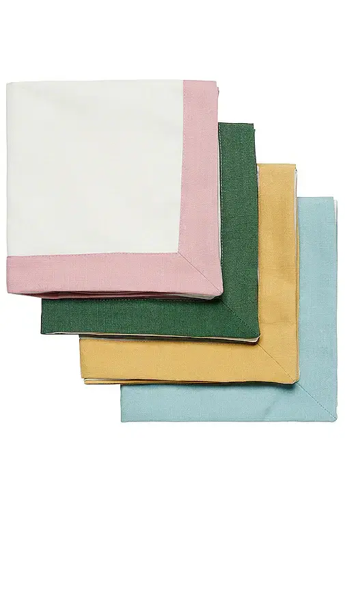 Multi Colour Napkin Set