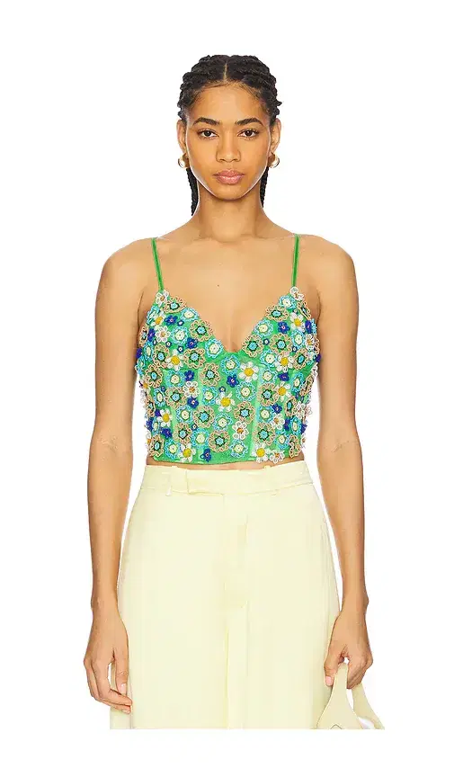 LA FUORI Mossy Meadow Bustier