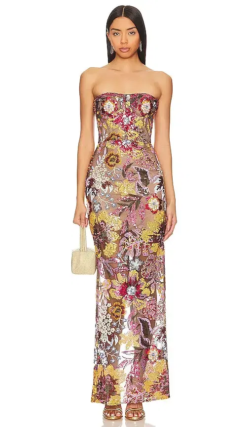 Bronx Banco Dahlia Maxi Dress