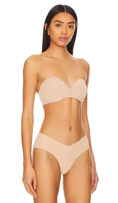 Natori Pure Luxe Strapless Contour Underwire Bra | Thumbnail 2