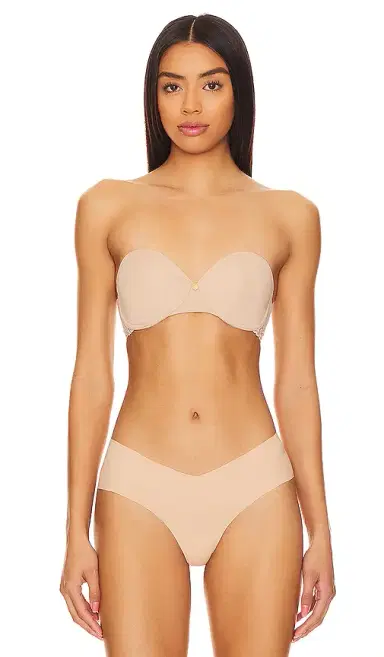 Natori Pure Luxe Strapless Contour Underwire Bra | Thumbnail 1
